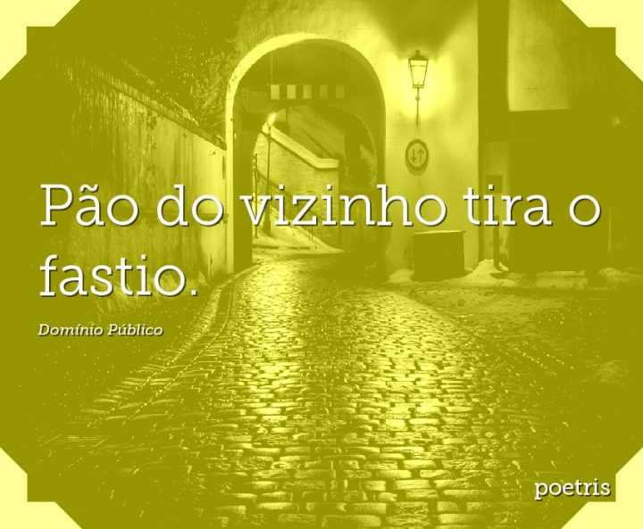 Pão do vizinho tira o fastio