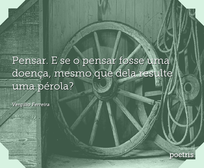 Pensar em ti