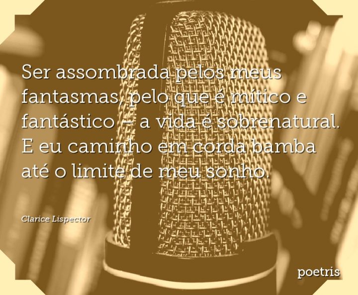 Ser assombrada pelos meus fantasmas