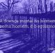 A doença mortal do homem, como homem, é o egoísmo