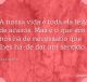 A nossa vida é toda ela feita de acasos