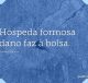 Hóspeda formosa dano faz à bolsa