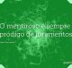 O mentiroso é sempre pródigo de juramentos