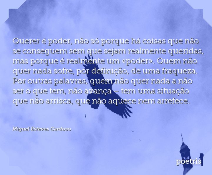 Querer é poder