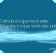 Ciência é o que você sabe. Filosofia é o que você não sabe