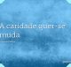A caridade quer-se muda