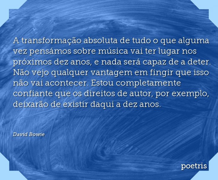 A transformação absoluta de tudo o que alguma vez pensámos sobre música vai ter lugar nos