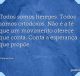 Todos somos hereges. Todos somos ortodoxos. Não é a fé que um movimento oferece que conta