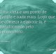Uma ideia é um ponto de partida e nada mais